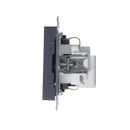 Механизм розетки с заземлением со шторками AtlasDesign грифель IP20 Systeme Electric