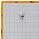 Саморез с прессшайбой шило 4,2х16мм усиленный, cерый графит (RAL 7024) 600шт Daxmer_4