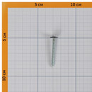 Саморез с прессшайбой шило 4,2х41мм усиленный, cерый графит (RAL 7024) 200шт Daxmer_4