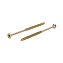 Саморез универсальный 5х100мм неполная резьба желтый цинк 3шт Tech-Krep