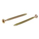 Саморез универсальный 4,5х70мм неполная резьба желтый цинк 150шт Tech-Krep_4