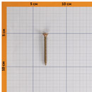 Саморез универсальный 5х50мм желтый цинк 8шт Tech-Krep