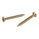 Саморез универсальный 4х35мм желтый цинк 200шт Tech-Krep_4