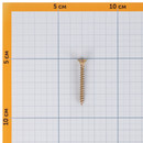 Саморез универсальный 4,5х40мм желтый цинк 200шт Tech-Krep_4