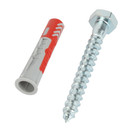 Дюбель универсальный Duopower 12x60мм с шурупом 2шт Fischer_4