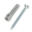 Дюбель универсальный с кромкой SX Plus 8x40мм с шурупом 10шт Fischer_4