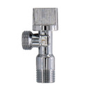 Кран шаровый для сантехприборов угловой НР 1/2"х1/2" с отражателем СТМ