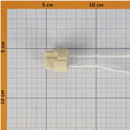 Патрон для лампы керамический G9 бежевый Uniel_4