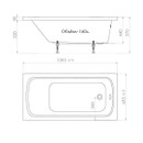 Ванна акриловая Triton Стандарт 140x70_4