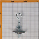 Дюбель пружинный складной с крючком M5х95 мм