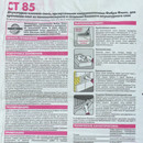 Штукатурно-клеевая смесь Церезит CT 85 для пенополистирола, 25 кг