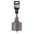 Коронка буровая Yoko по бетону и кирпичу 80 мм с 6-гранным хвостовиком