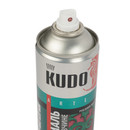 Грунт-эмаль по ржавчине аэрозольная Kudo белая (RAL 9003) матовая 0,52л