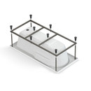 Ванна акриловая Cersanit Santana 150х70 см_5