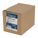 Саморез с прессшайбой шило 4,2х32 мм красное вино (RAL 3005) Yoko_5