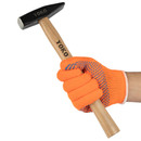 Перчатки акриловые утепленные с ПВХ сигнальные_5