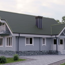 Черепица Ондулин Зеленая 1950х960 мм