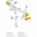 Угловой элемент желоба 90˚ Docke Standard 120 мм белый