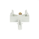 Держатель для труб (клипса) d32мм+дюбель с винтом (уп.5шт) ДКС 51332R5