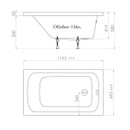 Ванна акриловая Triton Стандарт 120x70_5