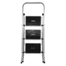 Стремянка стальная 3 ступени с противоскользящими накладками 0,68м Сибртех