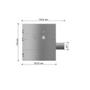 Водосборник универсальный Docke белый_5