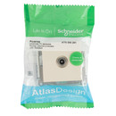 Механизм розетки ТВ оконечный AtlasDesign бежевый IP20 Systeme Electric