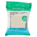 Механизм переключателя перекрестного одноклавишный AtlasDesign бежевый IP20 Systeme Electric