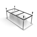 Ванна акриловая Cersanit Nike 150x70см_5