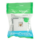 Механизм розетки компьютерной RJ45 5E AtlasDesign алюминий IP20 Systeme Electric_5