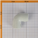 Поворот на 90º для жестких труб 25 разъемный, 2 шт
