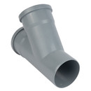 Тройник канализационный 90х90мм 45° Ostendorf