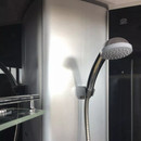 Душевая кабина Comforty высокий поддон 90х90см стекло тонированное 4мм_5