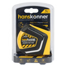Рулетка 5мх22мм автостоп, магнитный зацеп, двухсторонняя лента Hanskonner