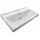 Тумба подвесная Comforty Никосия-80П с раковиной Fest 80 белый глянец_5