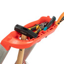 Стремянка алюминиевая 4 ступени профессиональная с органайзером 0,86м Новая высота