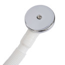 Сифон для ванны Орио регулируемый 1 1/2" х 40 с выпуском клик-клак и гибкой трубой А-25089