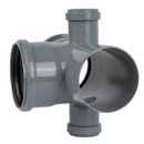 Крестовина-пятерник канализационная 110х110х50х50мм 87° RTP_5