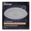 Светильник светодиодный Ritter Stardust Led потолочный 4000К IP20 33 см белый