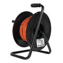Удлинитель на катушке 20м 1 розетка без заземления 2200Вт IP44 TDM