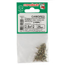 Саморез универсальный 2,5x12мм желтый цинк 25шт_4