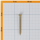 Саморез&nbsp;универсальный&nbsp;6x70мм желтый цинк 75шт_5