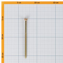 Саморез универсальный 6x110мм неполная резьба желтый цинк 50шт_5