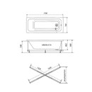Ванна акриловая Triton Прага 180x80_5