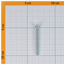 Винт с полусферической головкой M5x50 DIN 7985 оцинкованный_5
