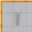 Винт с полусферической головкой M6x45 DIN 7985 оцинкованный_4