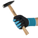 Перчатки полиэфирные утепленные с полным двухслойным покрытием из латекса Jeta Safety_5