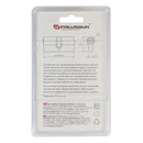 Механизм цилиндровый Palladium 90 ключ-вертушка матовый никель