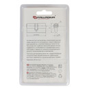 Механизм цилиндровый Palladium 60 ключ-ключ матовый никель