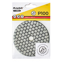 Круг алмазный шлифовальный черепашка 100мм P100 сухой рез Rage by vira